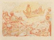 James Ensor The Miraculous Draft of Fishes France oil painting artist